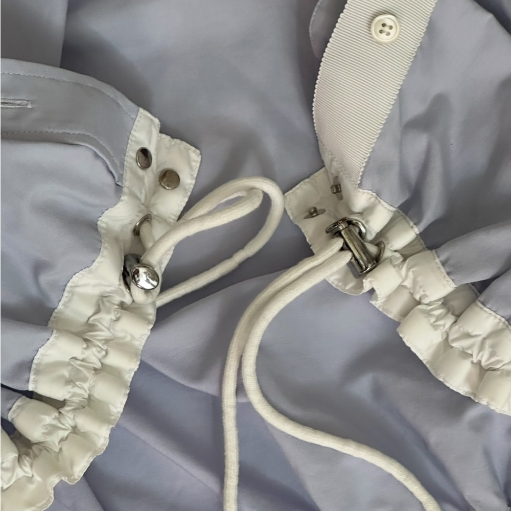 Sacai Luck Trapeze Blouse Toggle Detail - Picture 11 of 14